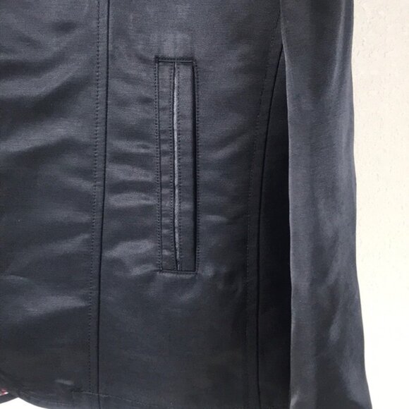 NEW PERRUZO BLACK MEN BLAZER JACKET SIZE XL - Picture 3 of 6